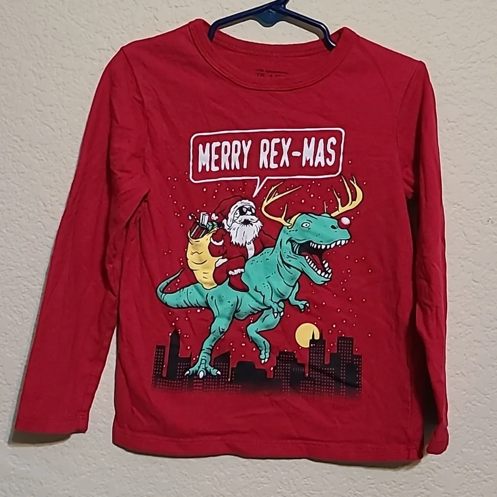 The Children's Place Merry Rex-mas tshirt